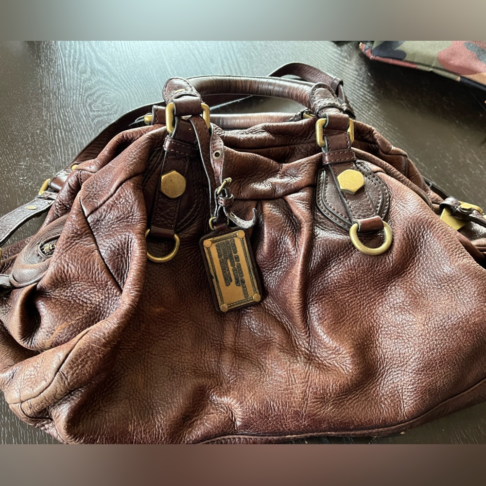 Brown Leather Women's Bag Marc by Marc Jacobs